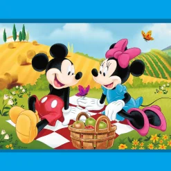 Puzzle + Memos 2w1 Myszka Miki Poznaj bohaterów Disney
