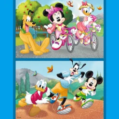 Puzzle + Memos 2w1 Myszka Miki Poznaj bohaterów Disney