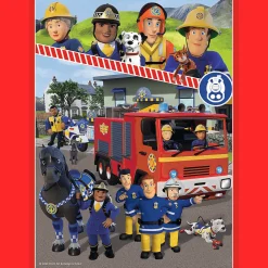 Puzzle + Memos 2w1 Strażak Sam Drużyna Strażaka Sama