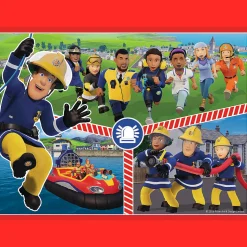 Puzzle + Memos 2w1 Strażak Sam Drużyna Strażaka Sama