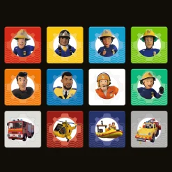 Puzzle + Memos 2w1 Strażak Sam Drużyna Strażaka Sama