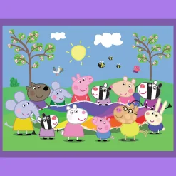 Puzzle + Memos 2w1 Świnka Peppa Radosne chwile z Świnką Peppą