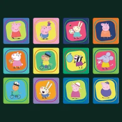 Puzzle + Memos 2w1 Świnka Peppa Radosne chwile z Świnką Peppą