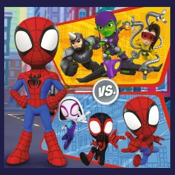Puzzle 3 w 1 Spidey, Przygody Spidey?a i przyjaciół
