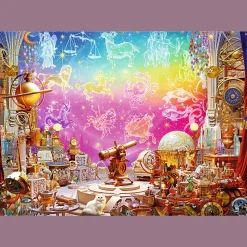 Puzzle 2 x 500 el. Kosmos i kryształy