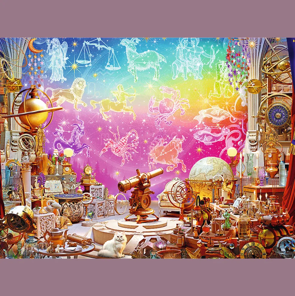 Puzzle 2 x 500 el. Kosmos i kryształy