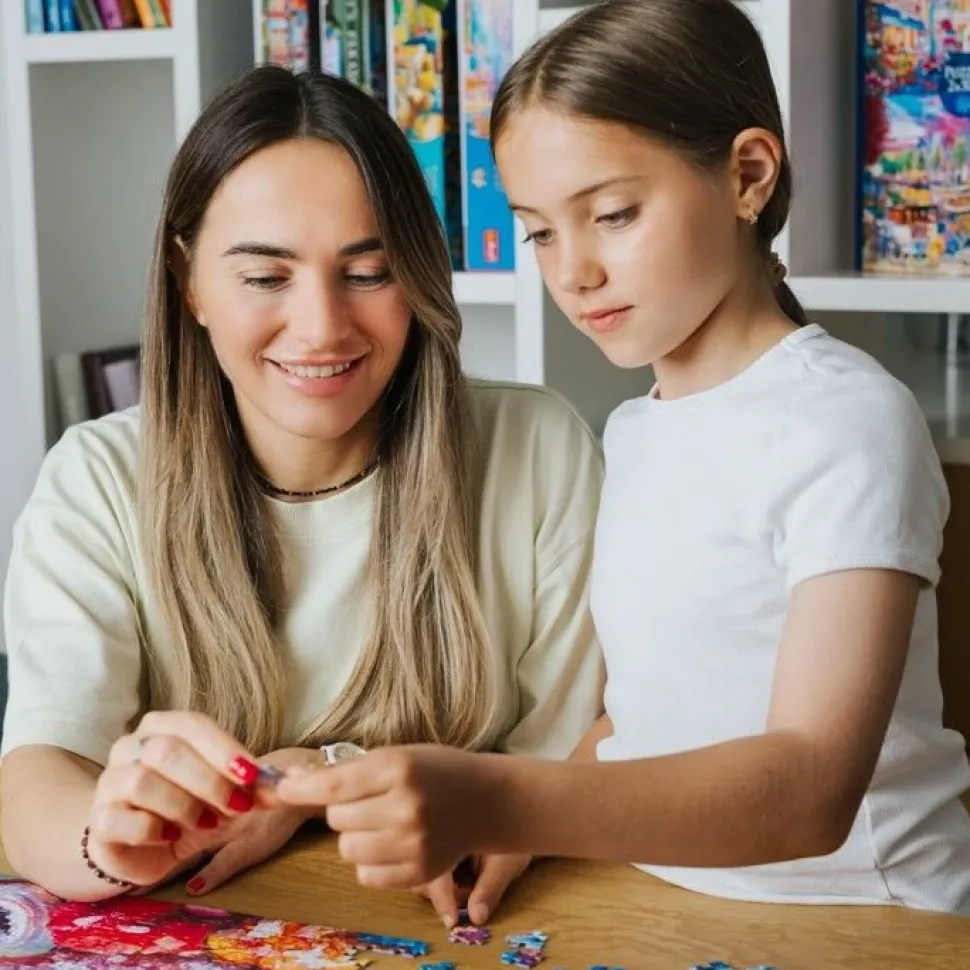 Puzzle 2 x 500 el. Kosmos i kryształy