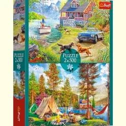 Puzzle 2 x 500 el. Letni relaks
