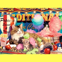 Puzzle 2 x 500 el. Puszyści przyjaciele