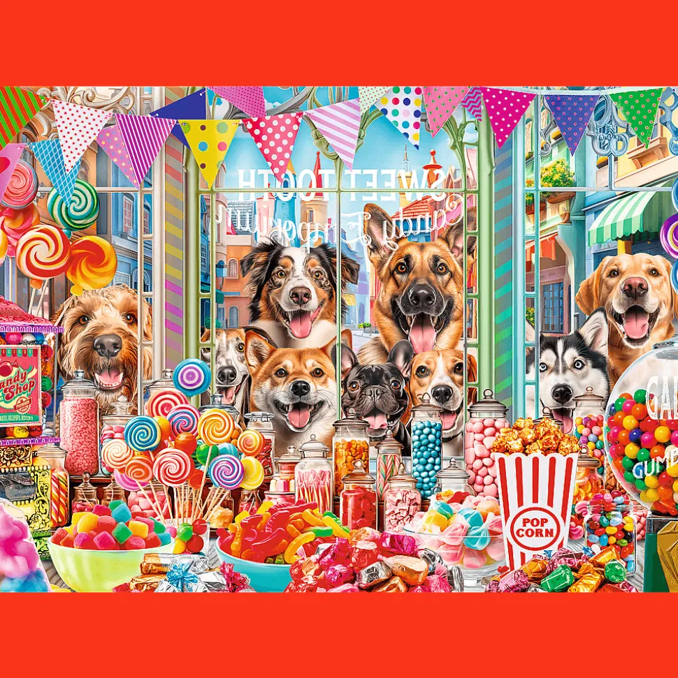 Puzzle 2 x 500 el. Puszyści przyjaciele