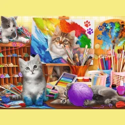 Puzzle 2 x 500 el. Sztuka malowania