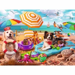 Puzzle 2 x 500 el. Wakacyjny czas