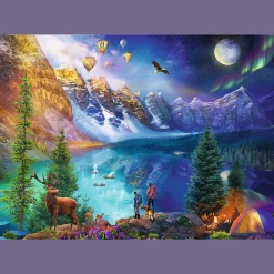 Puzzle 2 x 500 el. Wycieczka po Ameryce