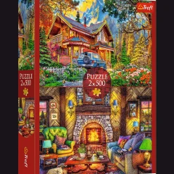 Puzzle 2 x 500 el. Wycieczka w góry