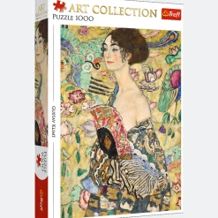 Puzzle Art Collection 1000 el. Dama z wachlarzem