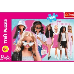 Puzzle Barbie 160 el. Barbie i jej świat