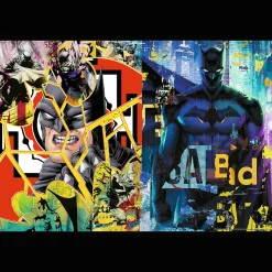 Puzzle Batman 4 x 250 el. Batman w akcji