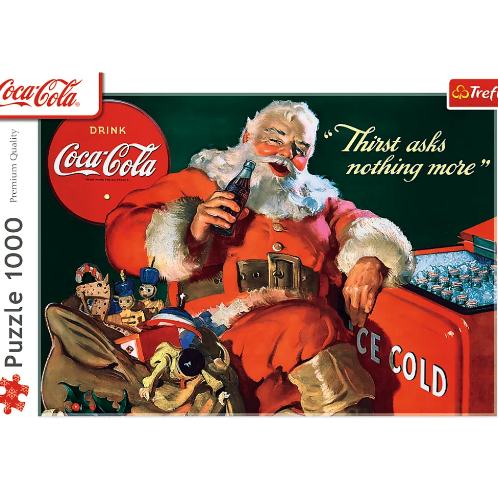Puzzle Coca-Cola 1000 el. XMAS Prezenty od Mikołaja