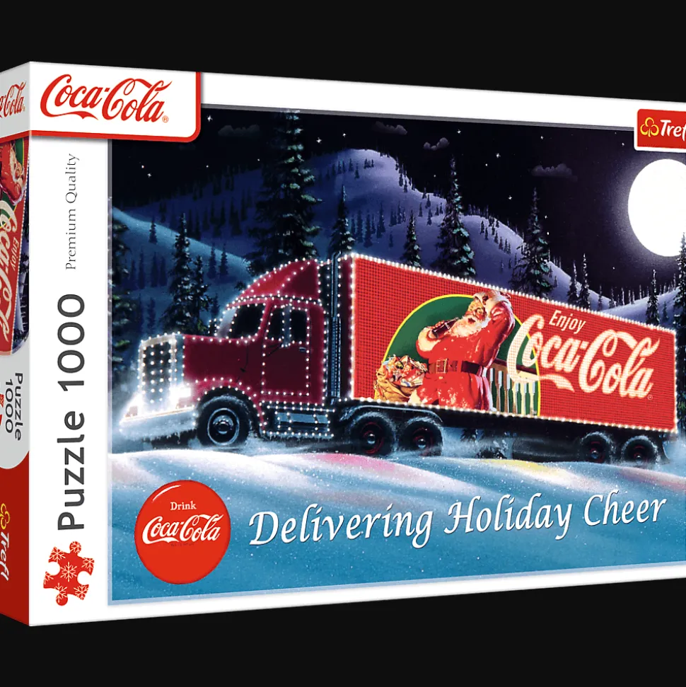 Puzzle Coca-Cola 1000 el. XMAS Świąteczna Ciężarówka