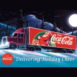 Puzzle Coca-Cola 1000 el. XMAS Świąteczna Ciężarówka