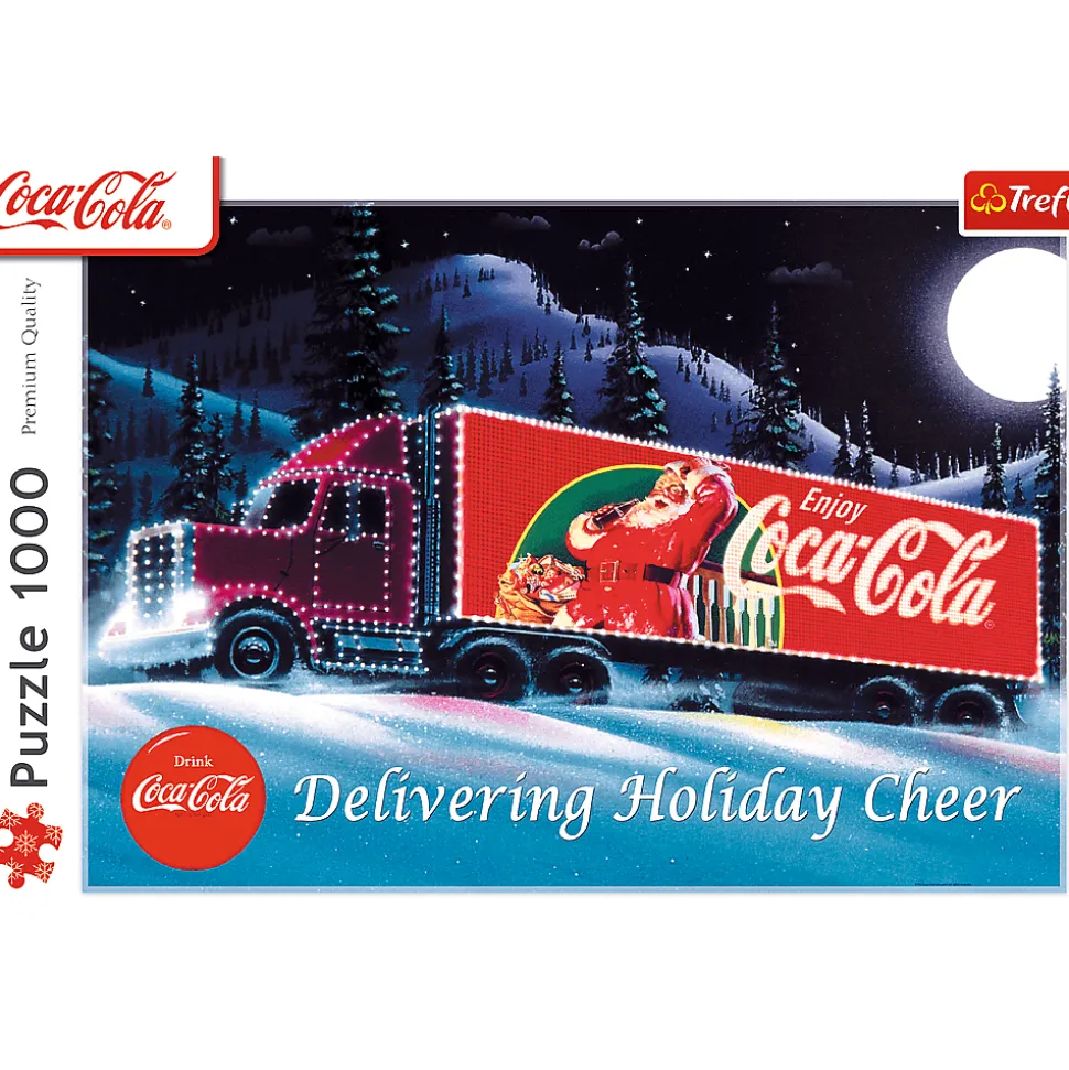 Puzzle Coca-Cola 1000 el. XMAS Świąteczna Ciężarówka