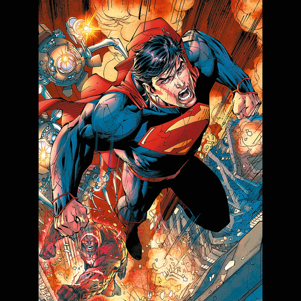 Puzzle DC 1000 el. Superman w akcji