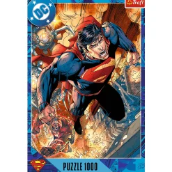 Puzzle DC 1000 el. Superman w akcji
