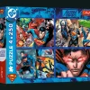 Puzzle DC 4 x 250 el. Odwaga Supermana