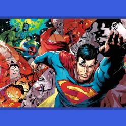 Puzzle DC 4 x 250 el. Odwaga Supermana