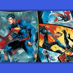 Puzzle DC 4 x 250 el. Odwaga Supermana