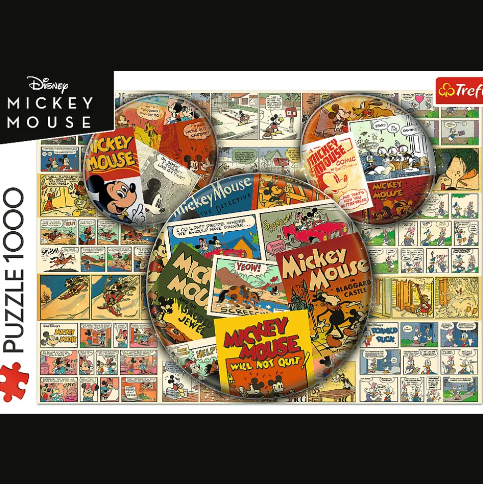 Puzzle Disney 1000 el. Komiksowa Myszka Miki