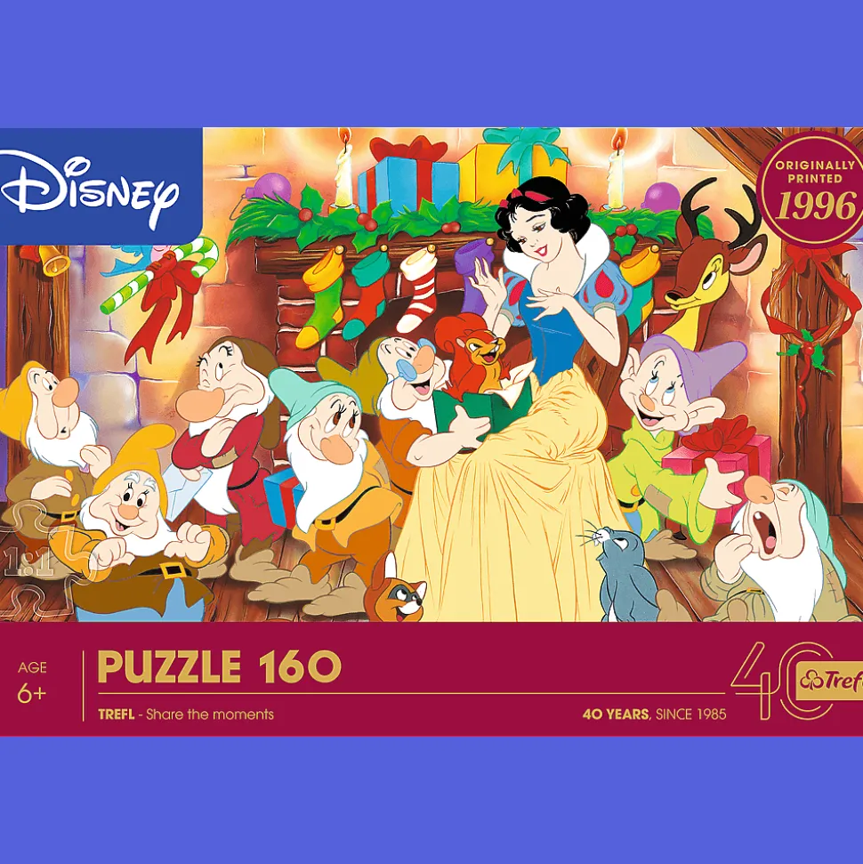 Puzzle Disney 160 el. 40-lecie Trefl - Baśniowe święta