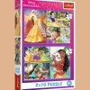 Puzzle Disney 2 x 70 el. Bajkowe dni