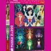 Puzzle Disney 2 x 200 el. Czarujące księżniczki