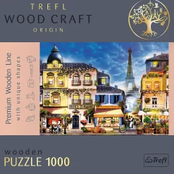 Puzzle drewniane 1000 el. Francuska uliczka