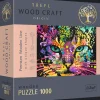 Puzzle drewniane 1000 el. Kolorowy kot