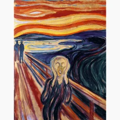Puzzle drewniane 200 el. Krzyk, Edvard Munch
