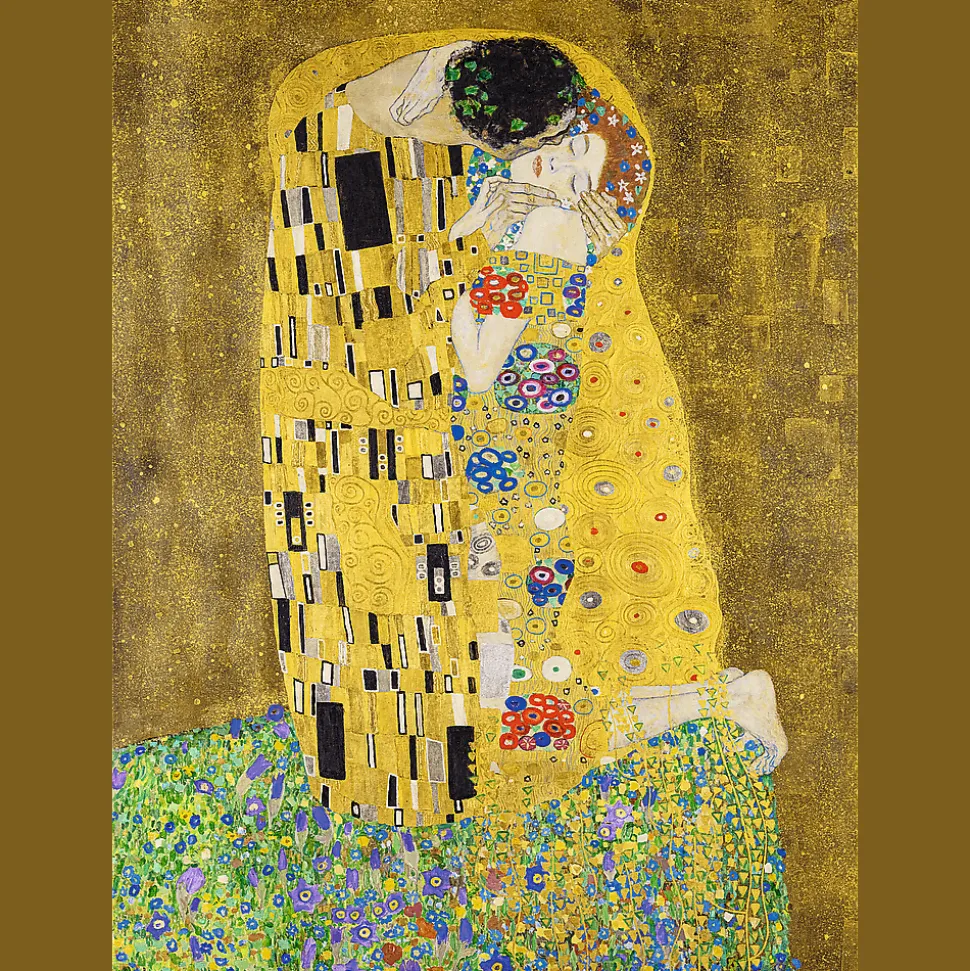 Puzzle drewniane 200 el. Pocałunek - Gustav Klimt