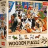 Puzzle drewniane 1000 el. Psia przyjaźń