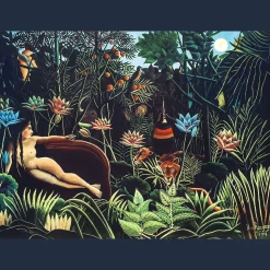 Puzzle drewniane 200 el. Sen, Henri Rousseau