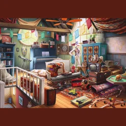 Puzzle drewniane 501 el. Skarby na strychu