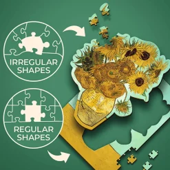 Puzzle drewniane 200 el. Słoneczniki, Vincent van Gogh