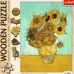 Puzzle drewniane 200 el. Słoneczniki, Vincent van Gogh