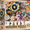Puzzle drewniane 501 el. W świecie muzyki