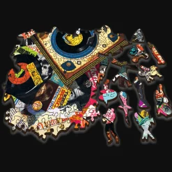 Puzzle drewniane 501 el. W świecie muzyki