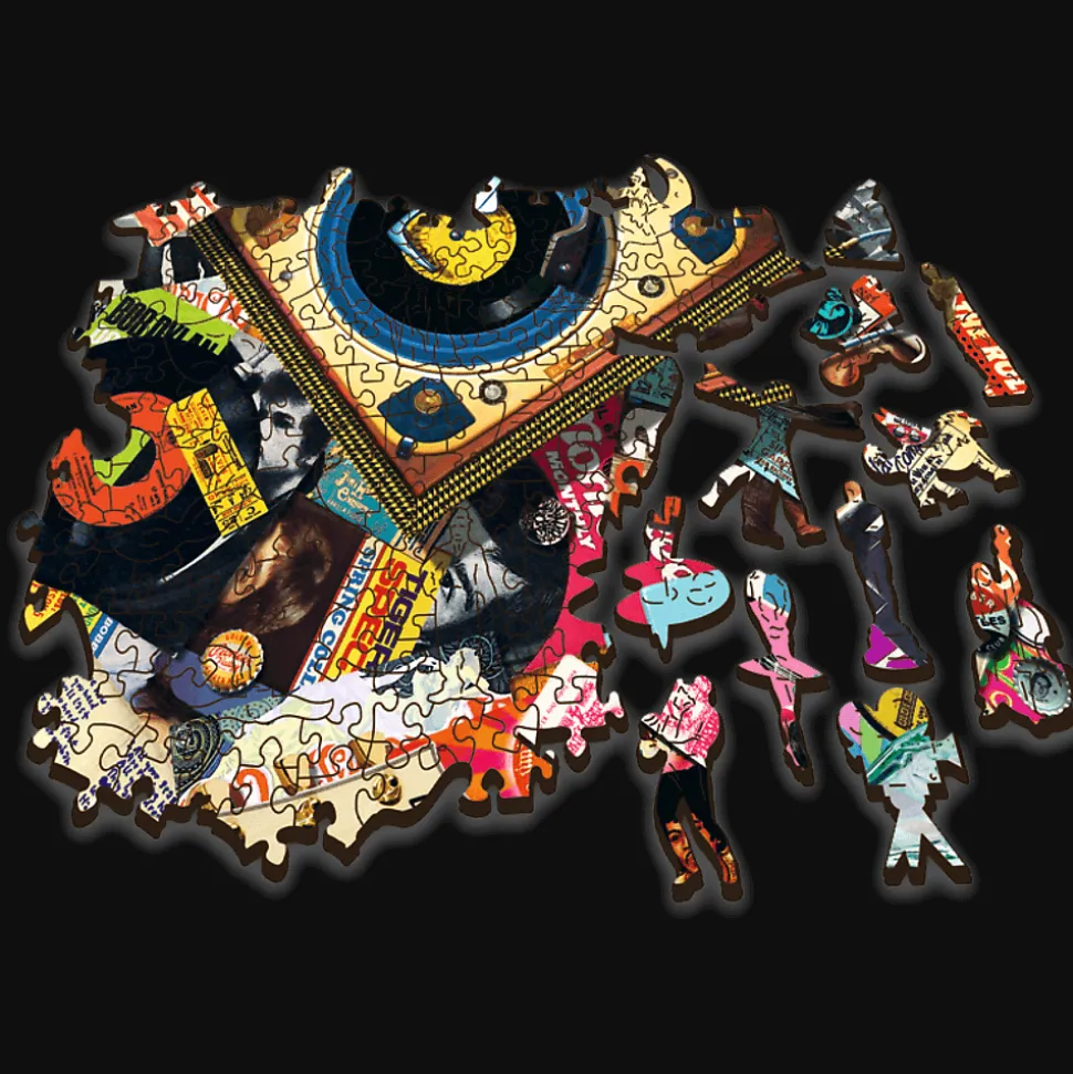 Puzzle drewniane 501 el. W świecie muzyki