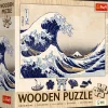 Puzzle drewniane 200 el. Wielka Fala w Kanagawie, Hokusai Katsushika
