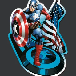 Puzzle drewniane Avengers 160 el. Nieustraszony Kapitan Ameryka