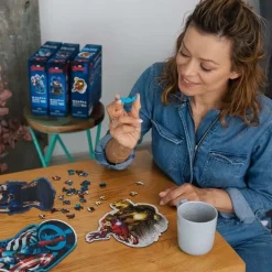 Puzzle drewniane Avengers 160 el. Nieustraszony Kapitan Ameryka