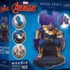 Puzzle drewniane Avengers 160 el. Thanos na Tronie